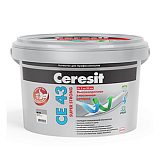 Затирка высокопрочная Ceresit CE 43/2 какао, 2 кг