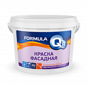 Краска ВД фасадная FORMULA Q8, 1.4кг