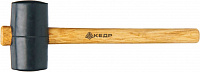 Киянка резиновая КЕДР 90мм/900гр деревянная ручка