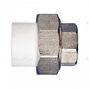 Муфта разъем. PPRC с ВР 20х1/2 MeerPlast