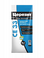 Затирка для узких швов (1-6мм) Церезит (Ceresit) CE 33 Comfort жасмин №40, 2 кг
