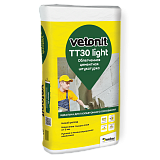 Штукатурка цементная Vetonit TT30 Light облегченная, 25кг